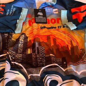 Colorful Cityscape Men's Jersey